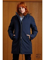 Women Dámská teplá parka deep black model 22499574 - NEOBLU Women Dámská teplá parka deep black model 22499574 - NEOBLU