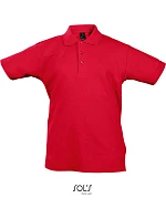 SOL'S Summer Kids II Dětské piqué polo 25.1345 red SOL'S Summer Kids II Dětské piqué polo 25.1345 red