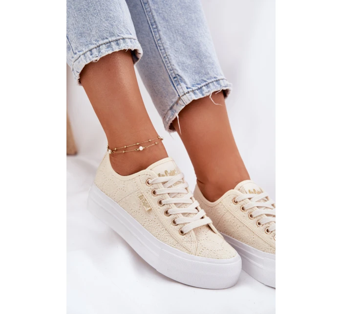 Dámské Tenisky S  Béžové model 21693253 - Lee Cooper