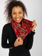 Tunelová šála AT KM ENEC B63 1.44P červená