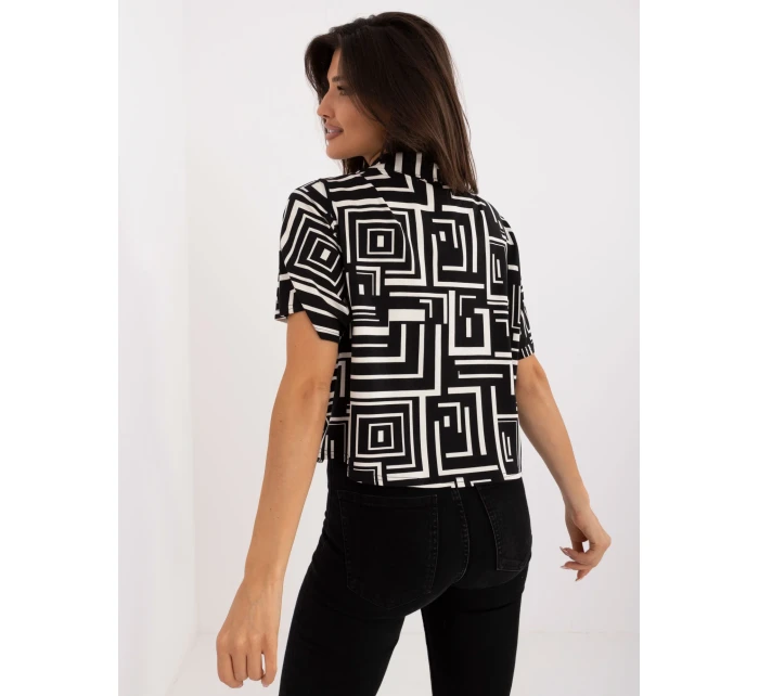 Bluzka LK BZ model 20461025 czarno beżowy - FPrice