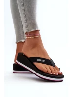 Dámské žabky na klínku Big Star Black Dámské žabky na klínku Big Star Black