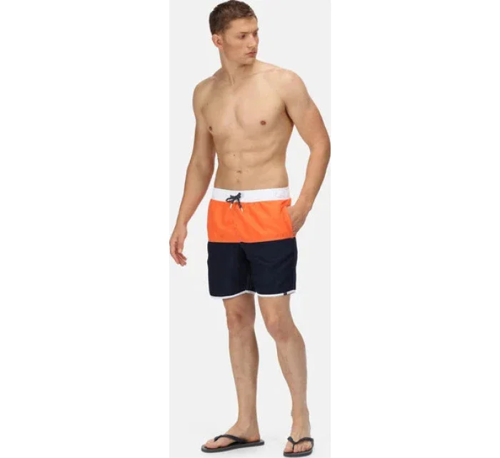Pánské plavecké šortky RMM024 Benicio 1Q3 oranžová - Regatta