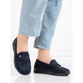 Jedinečné mokasíny model 18045844 dámské bez podpatku - GOODIN