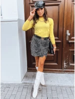 Dámský klasický svetr žlutý Dstreet model 21970964 - FashionStreet