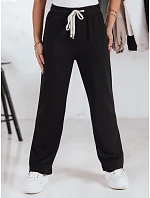 Dámské tepláky butter wide leg LOOSIS black FashionStreet UY2401 Dámské tepláky butter wide leg LOOSIS black FashionStreet UY2401