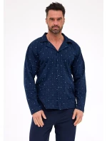 pyžamo model 21259216 délka/r 3XL5XL pánské rozepínací - Cornette