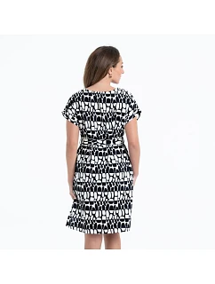 Style Parma šaty 8148 černobílá - Anita Classix