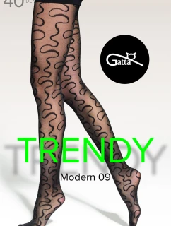 Gatta Modern 09 40 DEN kolor:nero