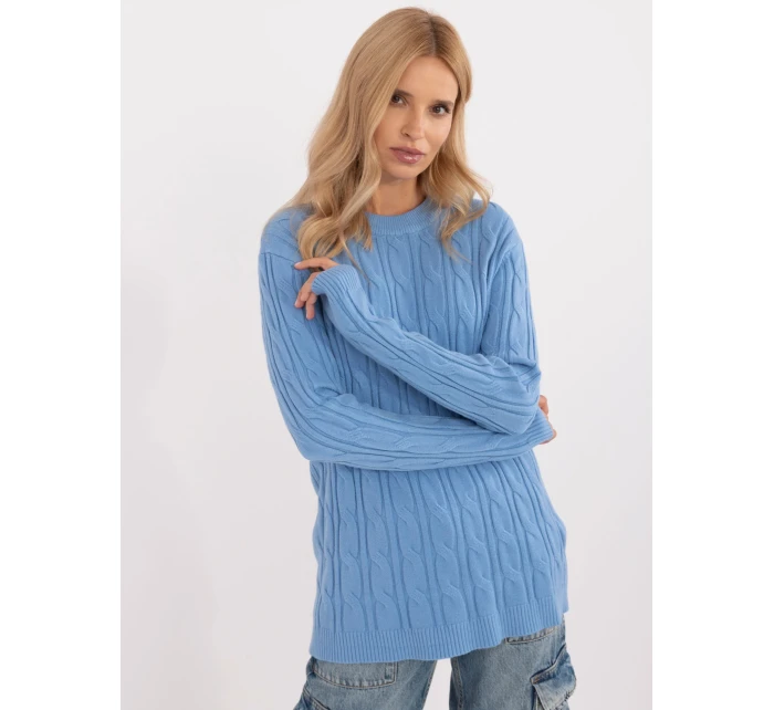 Sweter AT SW model 20463582 niebieski - FPrice