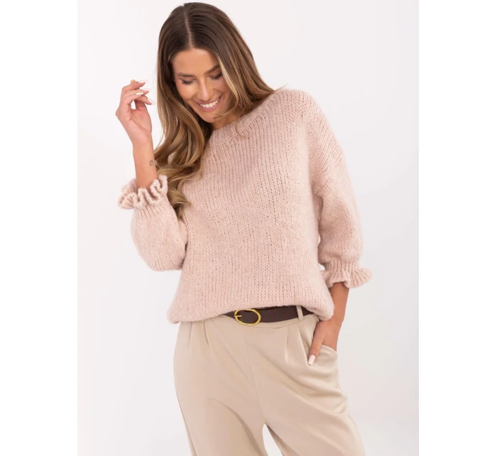 Jumper MI SW 2912.10X světle růžový Jumper MI SW 2912.10X světle růžový