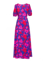 M858 Maxi šaty s otevřenými zády - model 2