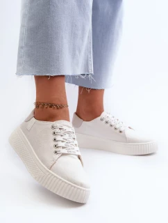 Dámské tenisky s paměťovou pěnou BIG STAR - bílé