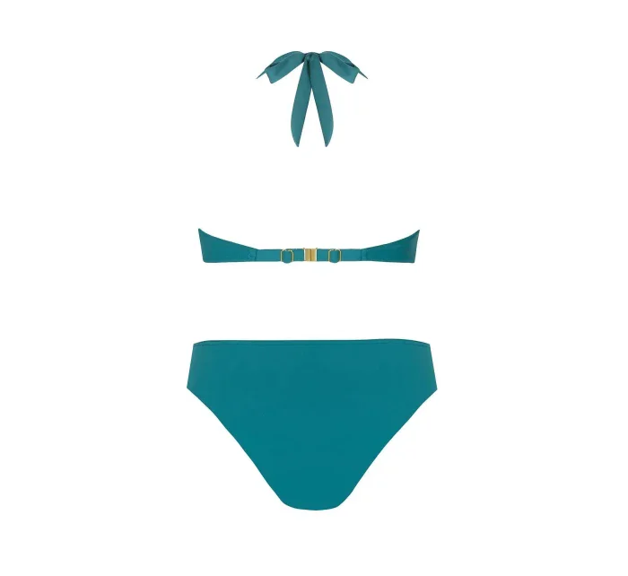 Dámské dvoudílné plavky Mystic 1 S115MS1 tm. zelené - Self Dámské dvoudílné plavky Mystic 1 S115MS1 tm. zelené - Self