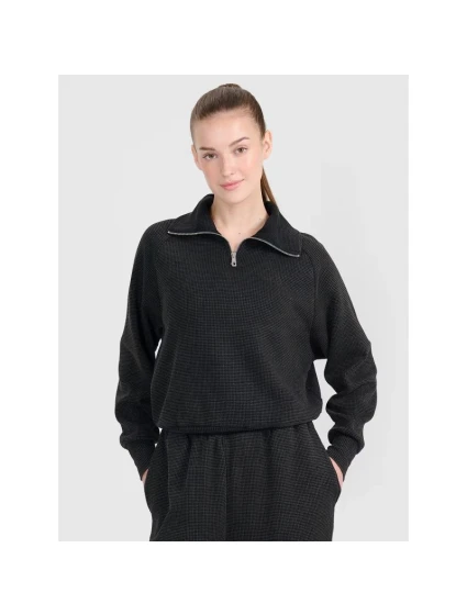 Dámská mikina oversize bez kapuce 4F 4FRSS25TSWSF2150-20S