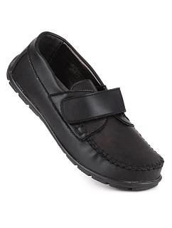 Chlapecké společenské mokasíny černé model 22087441 - Hikvision