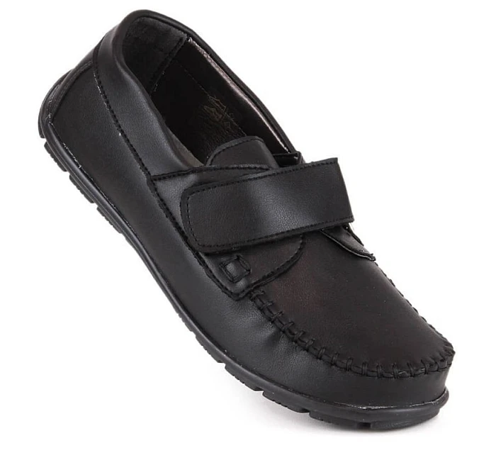 Chlapecké společenské mokasíny černé model 22087441 - Hikvision Chlapecké společenské mokasíny černé model 22087441 - Hikvision