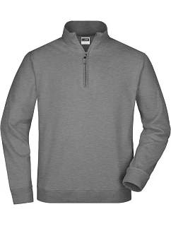 JN 352 Mikina s 1/4 zipem model 22485977 sport grey - Daiber