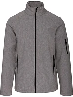 K 401 Pánská 3vrstvá softshellová bunda model 22508728 marl grey - Kariban K 401 Pánská 3vrstvá softshellová bunda model 22508728 marl grey - Kariban