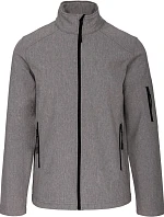 Kariban K 401 Pánská 3-vrstvá softshellová bunda 20.K401 marl grey