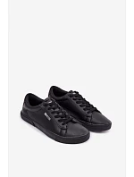 Pánské tenisky z eko kůže Big Star model 22039744 Černé - Big Star Shoes