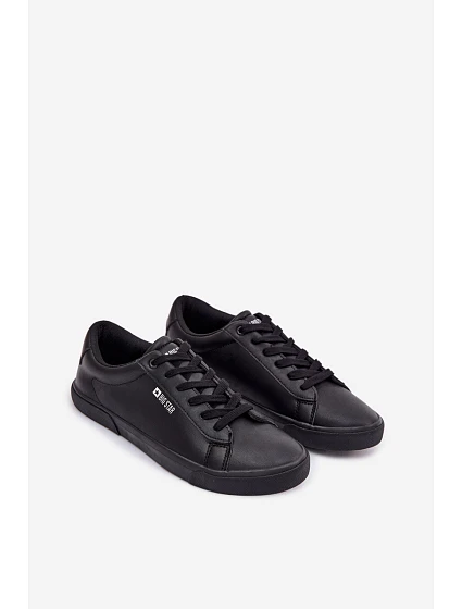 Pánské tenisky z eko kůže Big Star model 22039744 Černé - Big Star Shoes