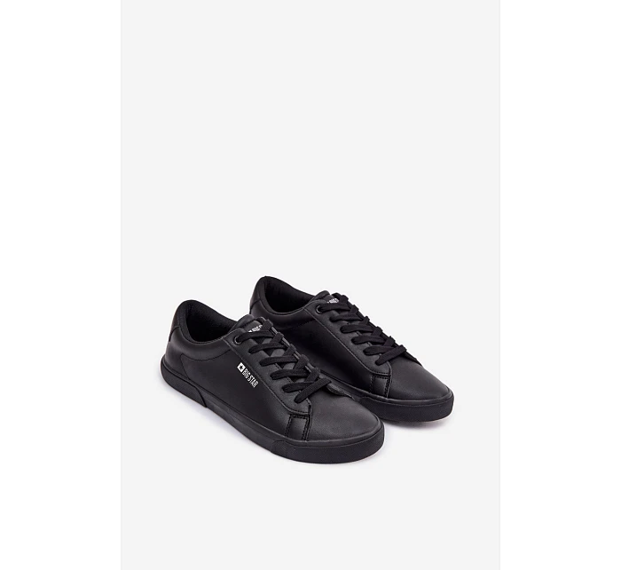 Pánské tenisky z eko kůže Big Star model 22039744 Černé - Big Star Shoes