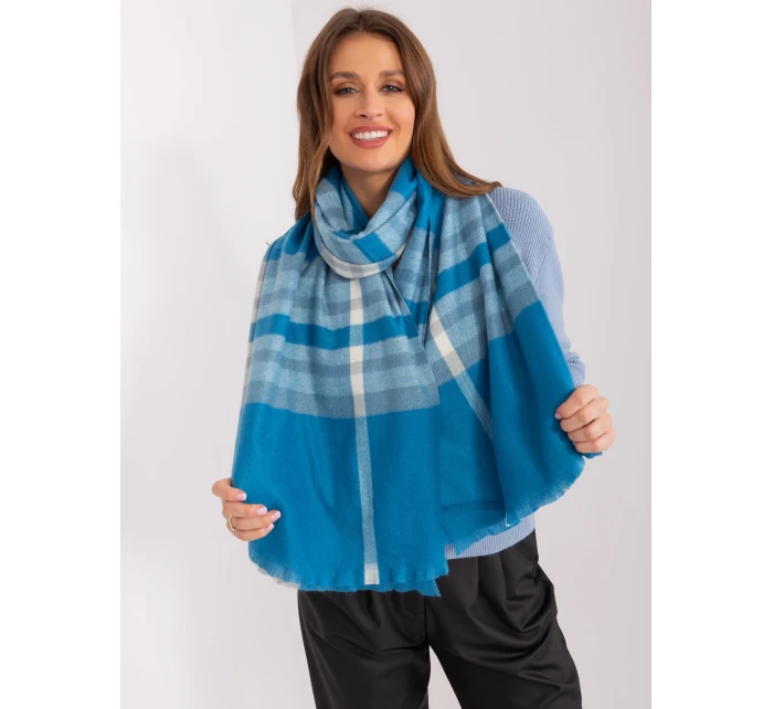 Šála AT SZ 23125 1.26 šedá modrá