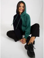 Mikina RV BL 8233.32X černá a zelená