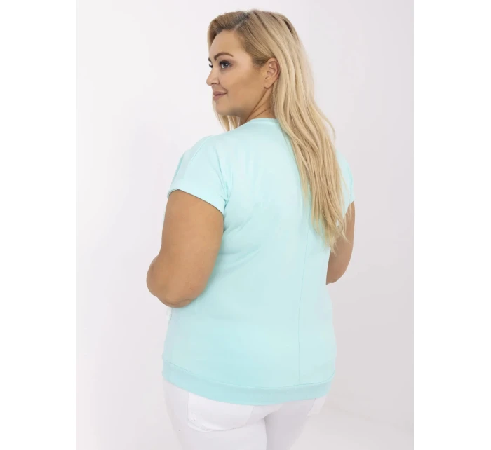 Bluzka RV BZ model 21072716 mietowy - FPrice