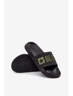 Pánské pantofle Big Star – černé