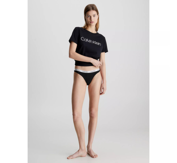 Spodní prádlo Dámské kalhotky THONG 0000D1617E001 - Calvin Klein