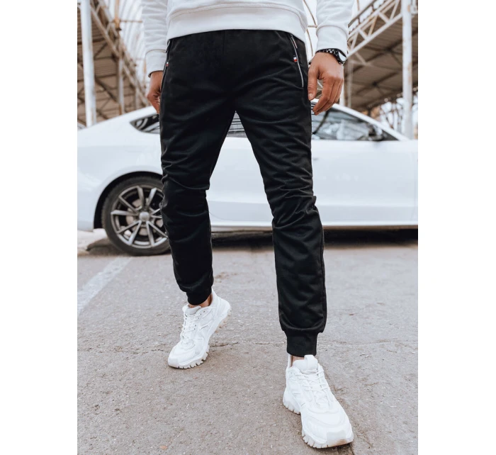 Pánské tepláky joggers černé Dstreet model 21972411 - FashionStreet Pánské tepláky joggers černé Dstreet model 21972411 - FashionStreet