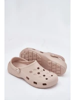 Dámské Pěnové Pantofle Béžové model 21698082 - Boto Dámské Pěnové Pantofle Béžové model 21698082 - Boto