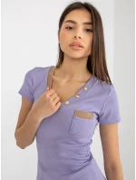 Tričko RV TS 8543.12P světle fialová