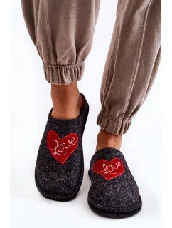 Domácí pantofle Big Star KK276019 Černá a červená