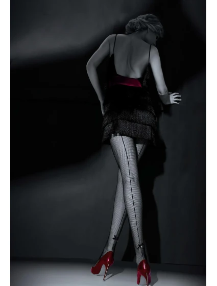 Knittex 11916 Adora Cabarette Lurexové punčocháče 1-4