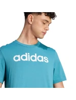 Tričko adidas Essentials Single Jersey Linear s vyšitým logem M IJ8655