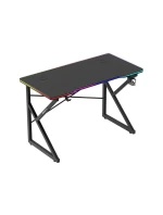 Herní stůl Hero model 21326128 RGB Black - Huzaro