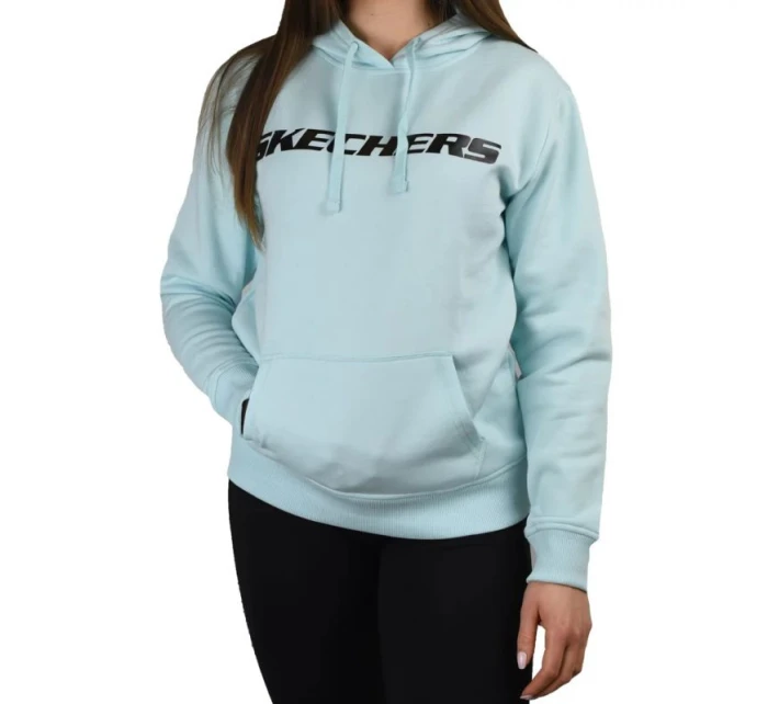 Mikina Skechers Heritage Hoodie W WHD65-AQUA