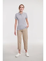 Dámské elastické piqué polo 10. convoy grey model 22473807 - Russell Athletic Dámské elastické piqué polo 10. convoy grey model 22473807 - Russell Athletic