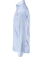 J.Harvest & Frost YB 50 Slim Men Keprová košile s dlouhým rukávem 63.5002 sky blue stripe J.Harvest & Frost YB 50 Slim Men Keprová košile s dlouhým rukávem 63.5002 sky blue stripe
