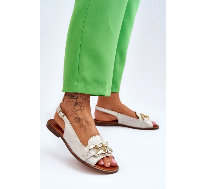 Dámské kožené sandály Lewski Boty model 21615996 - Boto