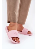 Dámské Pantofle model 21695522 Růžové - 4F Dámské Pantofle model 21695522 Růžové - 4F