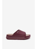 Dámské Pantofle Na Platformě Big Star SS274425 Bordó Dámské Pantofle Na Platformě Big Star SS274425 Bordó