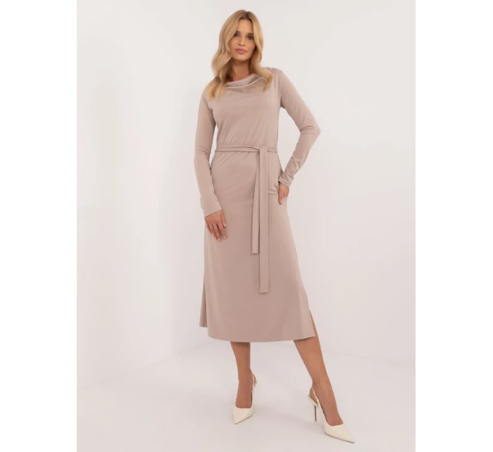 Šaty LK SK model 20549250 béžové - FPrice