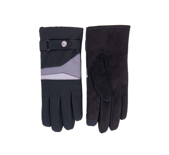 Yoclub Pánské rukavice RS-081/5P/MAN/001 Black