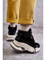 Dámská vysoká sportovní obuv GOE KK2N4098 Černe Dámská vysoká sportovní obuv GOE KK2N4098 Černe