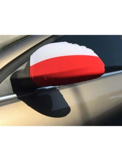 ZRCÁTKO AUTA VLAJKA POLSKO