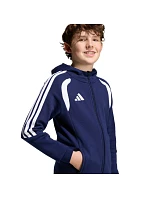 Dětská mikina Tiro 26 League Sweat Full Zip Hoodie navy blue model 22060314 - ADIDAS